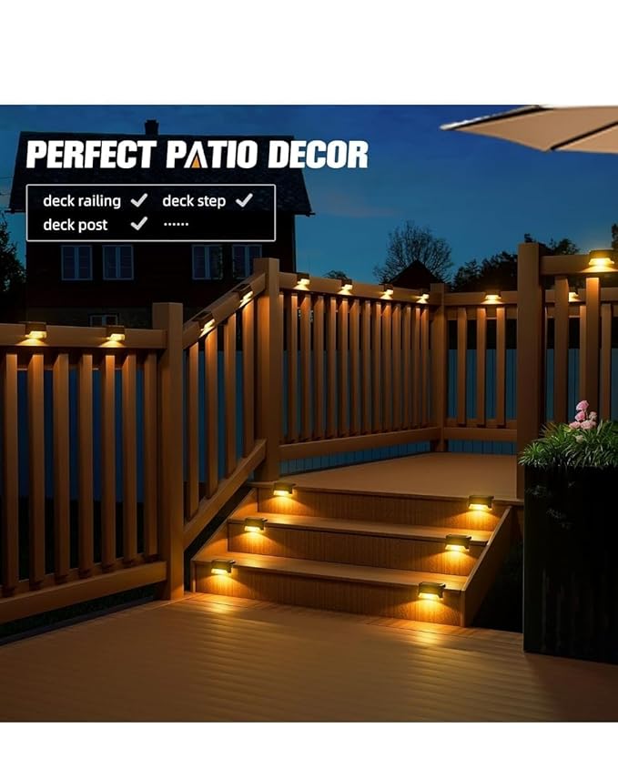 SPOQE | Solar Deck Lights (Pack of 4)