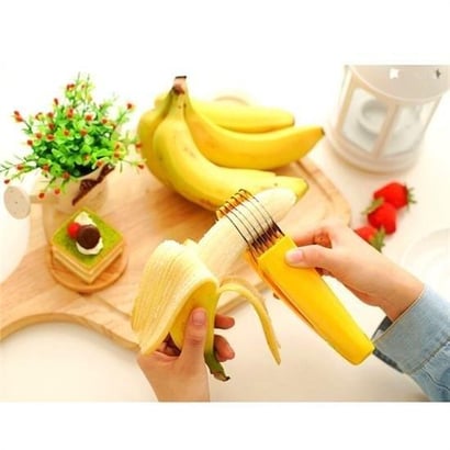 Multifunctional Stainless Steel Banana Slicer