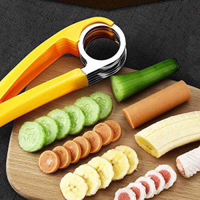 Multifunctional Stainless Steel Banana Slicer