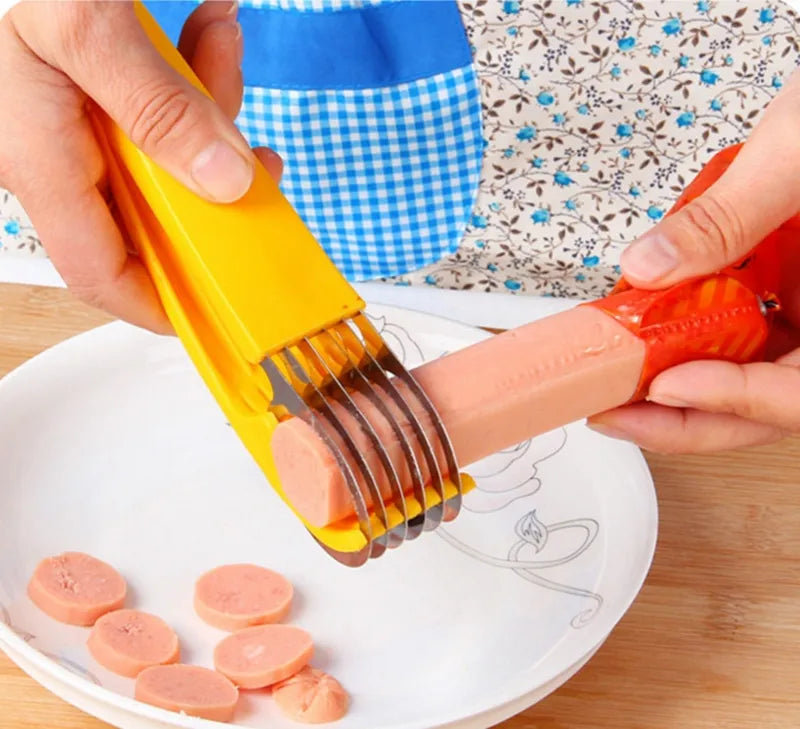 Multifunctional Stainless Steel Banana Slicer