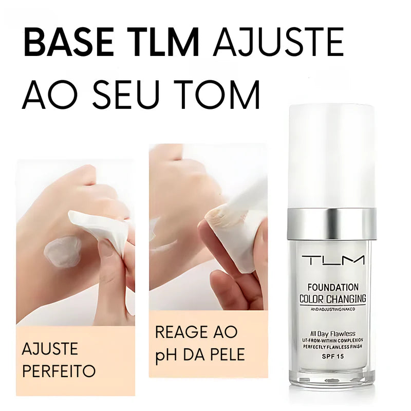 Base TLM 4 em 1 | Cobertura Perfeita e Ajuste Personalizado ao Seu Tom