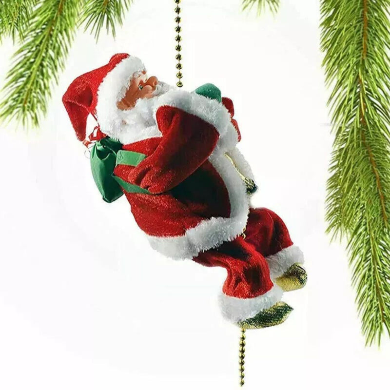 Rope Climbing Santa Claus -  Electric Toy