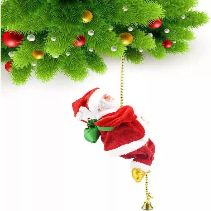 Rope Climbing Santa Claus -  Electric Toy