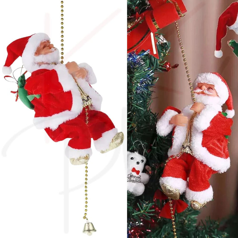 Rope Climbing Santa Claus -  Electric Toy