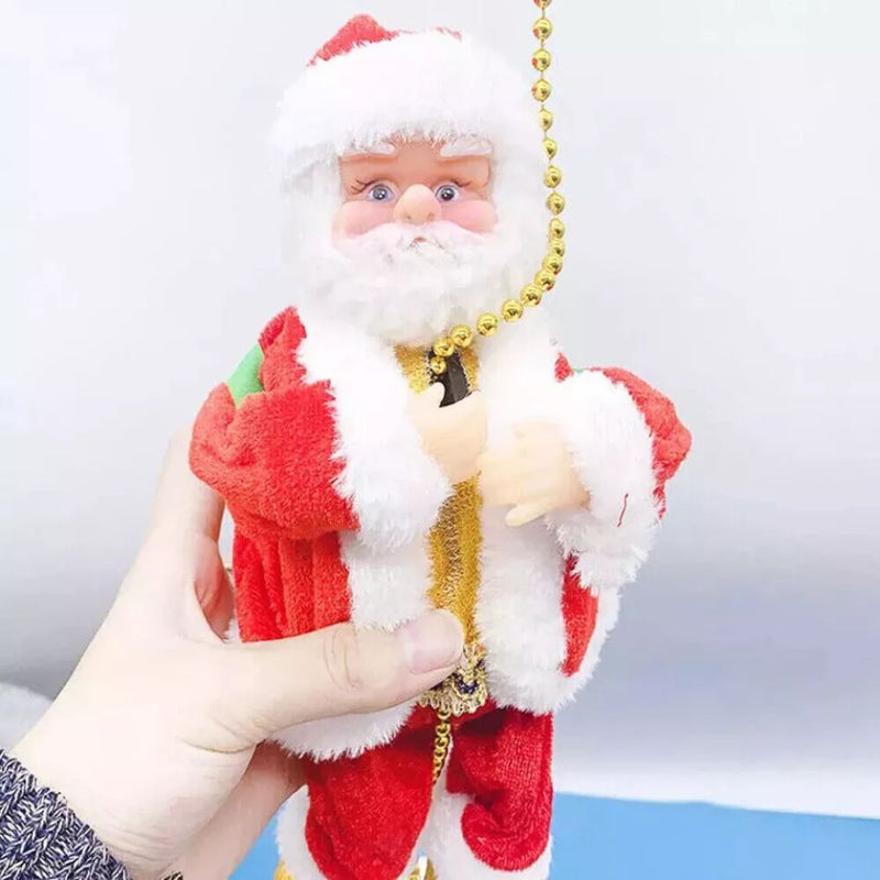 Rope Climbing Santa Claus -  Electric Toy