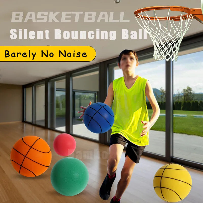 Silent Bouncing Basketball