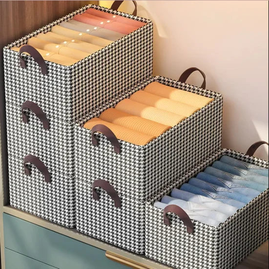 Foldable Jeans Organizer for Closet - Set of 2/4/6/8 Pieces