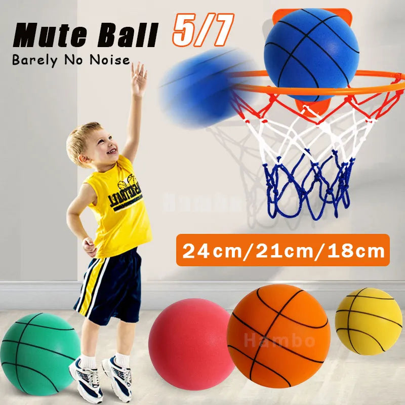 Silent Bouncing Basketball