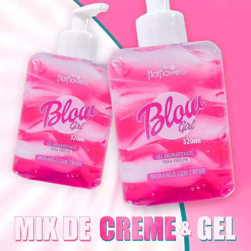 Promoção exclusiva Kit Gel Beijável Blow Girl 320ml + Lubrificante Kuloko 15g