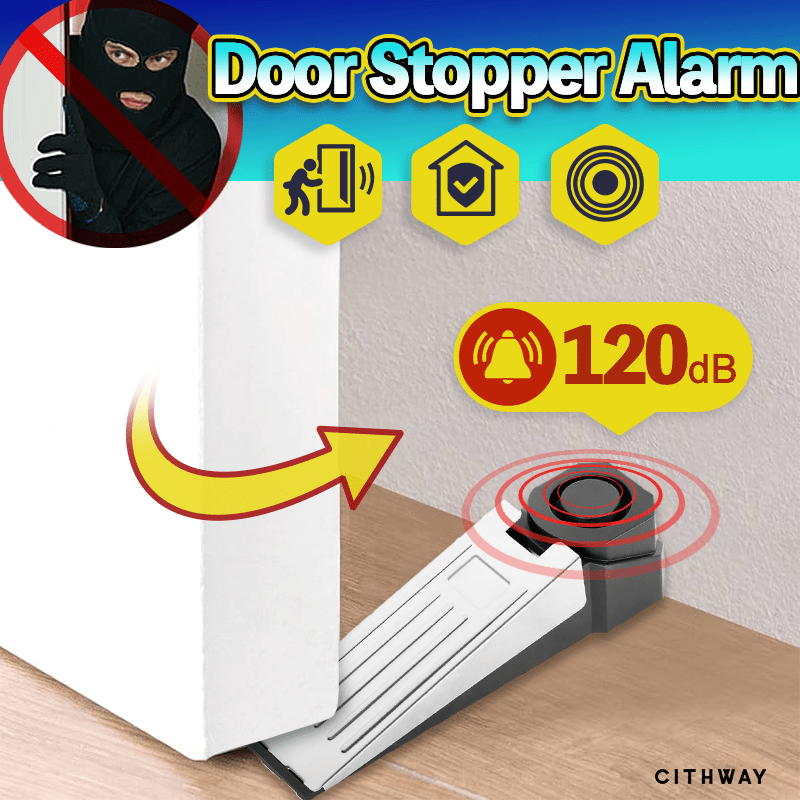 AntiTheft™ Universal Door Stopper Alarm