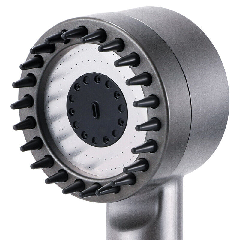 Filtered Shower Head with Handheld, High Pressure Water Flow and Multiple Spray