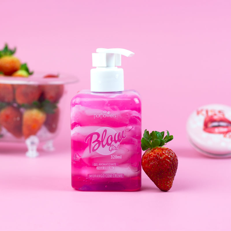 Promoção exclusiva Kit Gel Beijável Blow Girl 320ml + Lubrificante Kuloko 15g