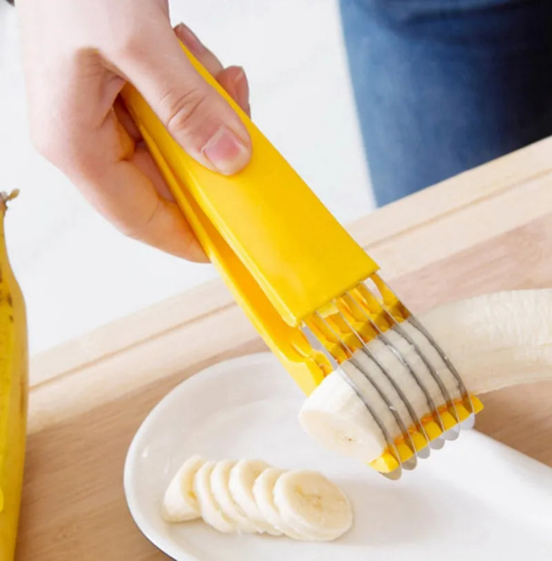 Multifunctional Stainless Steel Banana Slicer